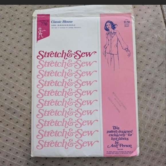 Sewing Pattern - Picture 1 of 2